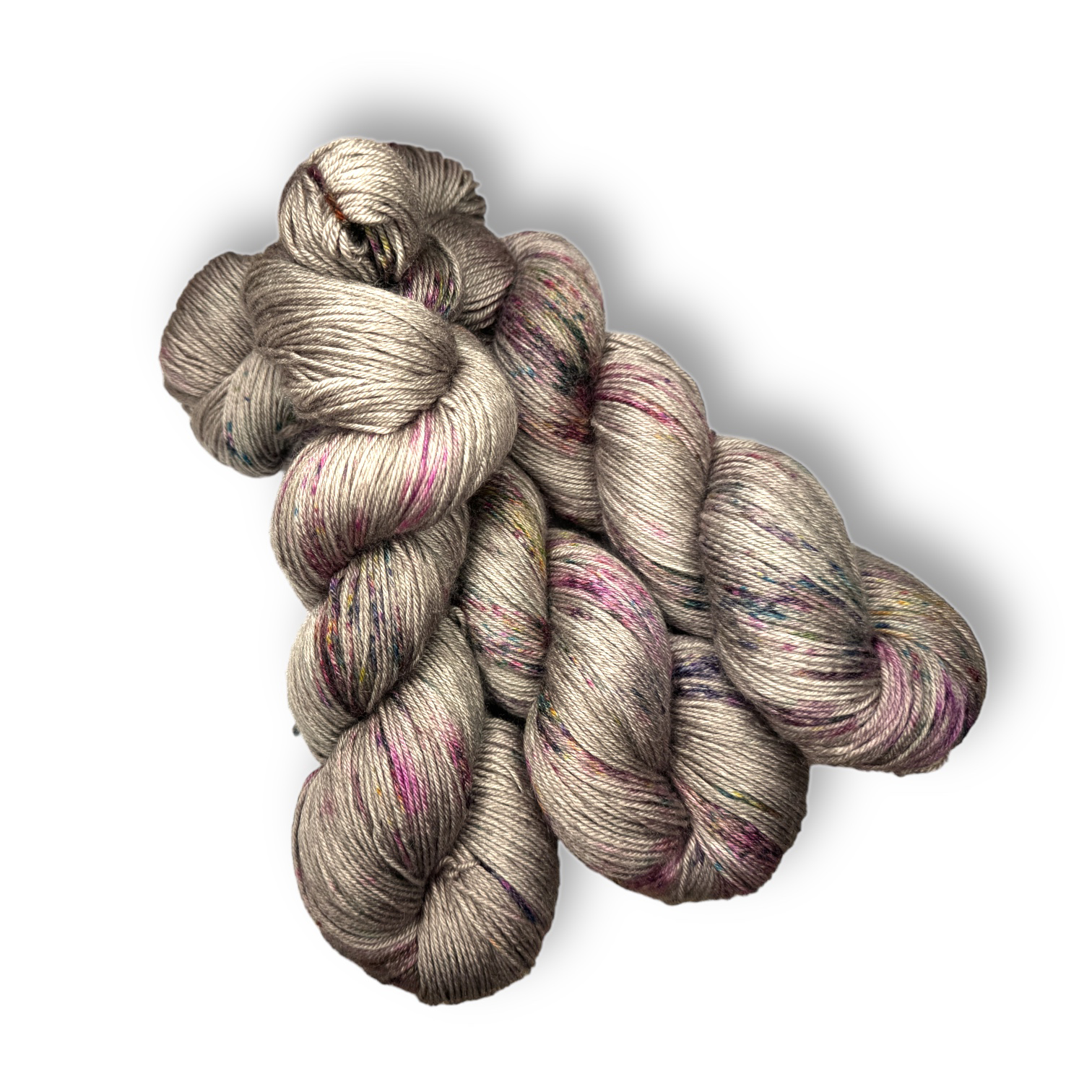 Sockenwolle  Bamboo 4-fach (handgefärbt)